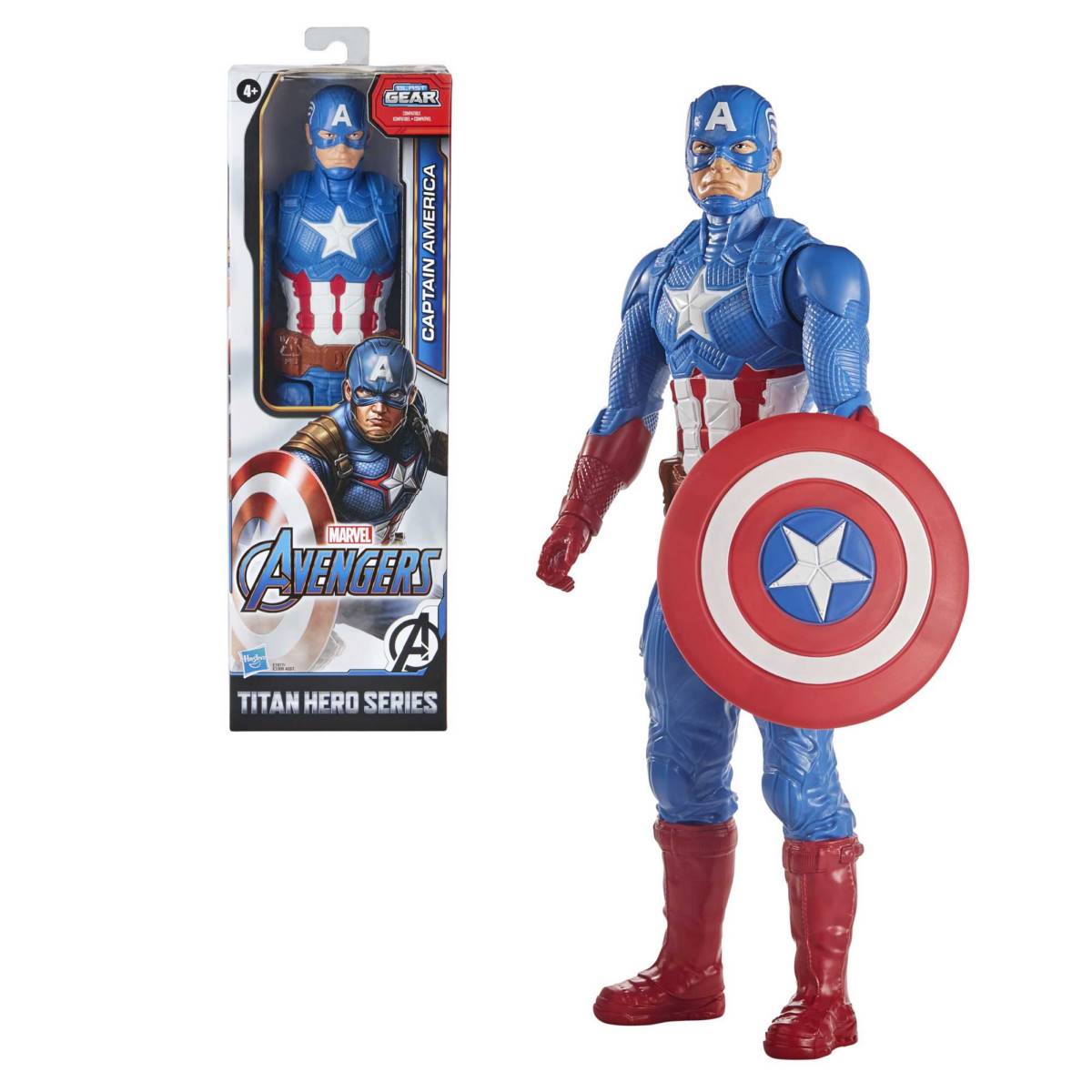Avengers Figuras Titan Hero - Capitan America